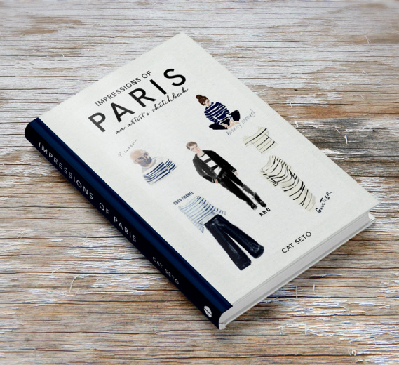 Impressions of Paris book stop motion video and other promotional items